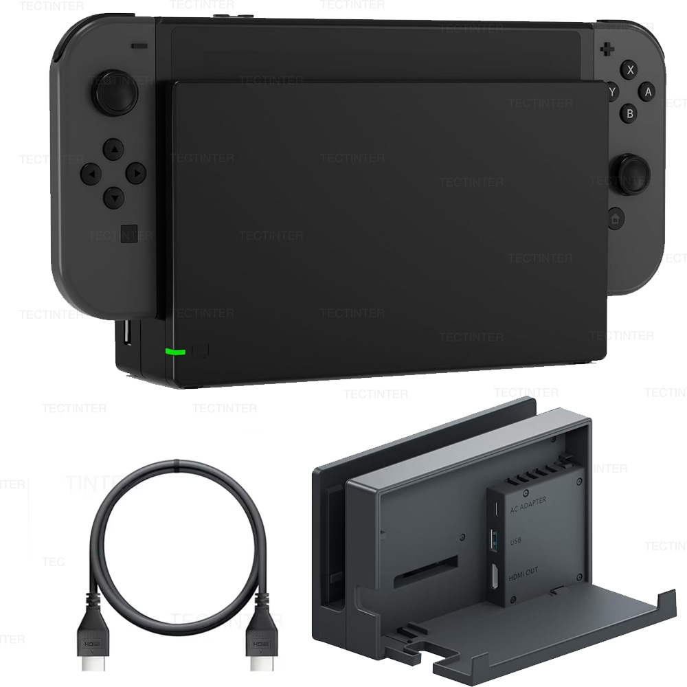 Gaming Accessories Nintendo - محطة شحن وتوصيل تلفزيونية 2 في