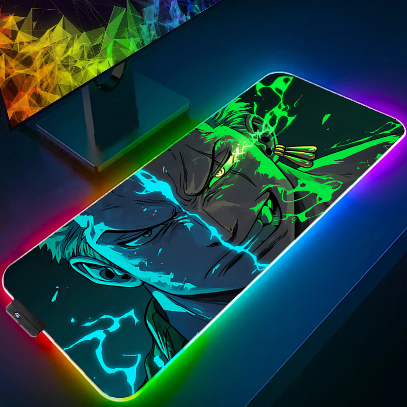 Gaming Accessories Tablet - قطعة واحدة زورو ماوس الوسادة RGB