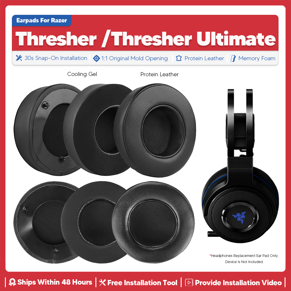 Gaming Accessories Razer - استبدال بطانة للأذن ل Razer Thresher