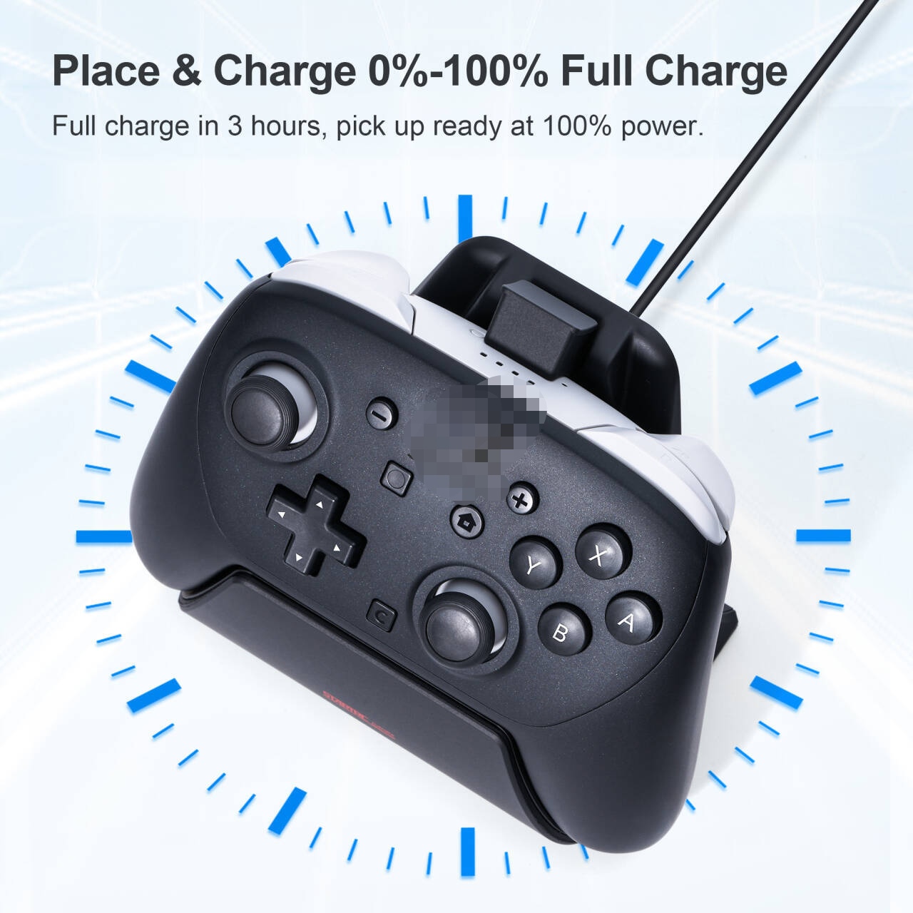 Gaming Accessories Nintendo - محطة شحن لوحدة تحكم الألعاب سويتش