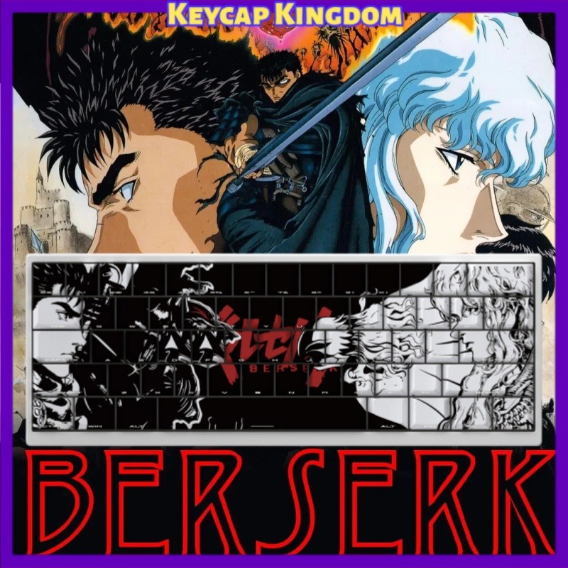 Gaming Accessories Tablet - أغطية مفاتيح بتصميم BERSERK للوحة المفاتيح