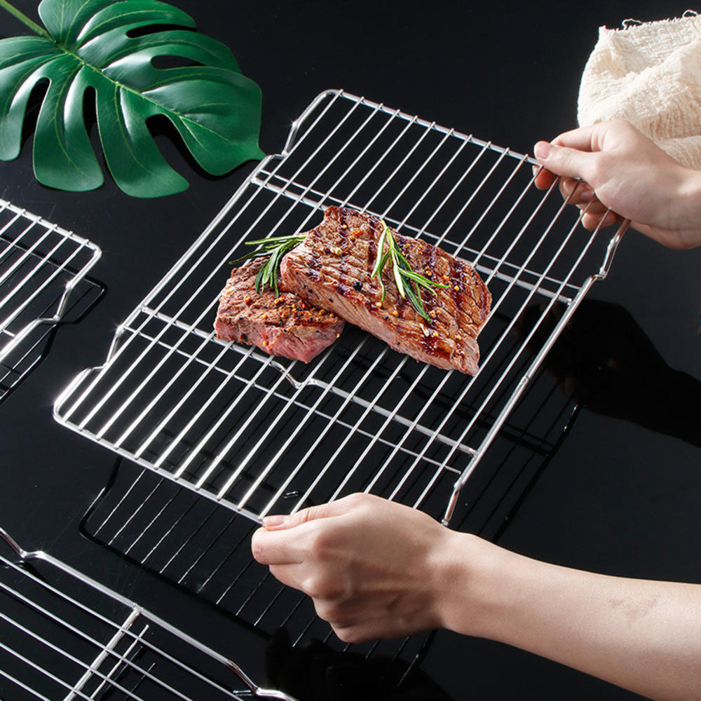 Gaming Kitchen Accessories - الفولاذ المقاوم للصدأ الشواء شبكة حصيرة