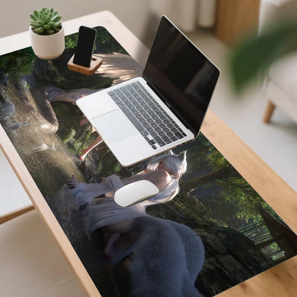 سجادة ألعاب فورست جيرل ممتدة،  - مراجعة Gaming Accessories Pc Setup وسعره
