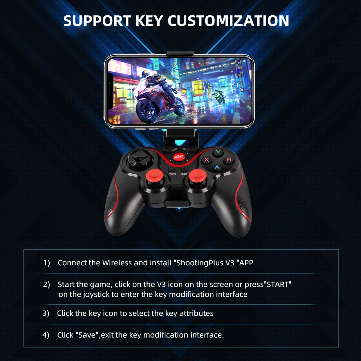 GAMINJA سماعة لاسلكية تعمل بال - مراجعة Gaming Accessories Tablet وسعره