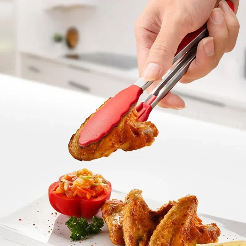 7 بوصة عدم الانزلاق ملقط طعام  - مراجعة Gaming Kitchen Accessories وسعره