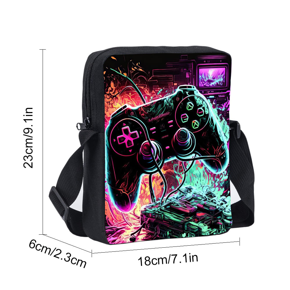 حقيبة كروس بودي كاجوال بتصميم  - مراجعة Gaming Accessories For Kids وسعره
