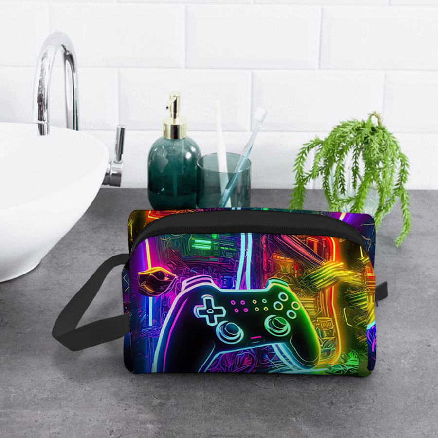 حقيبة مستحضرات تجميل بنمط Game - مراجعة Gaming Accessories For Kids وسعره