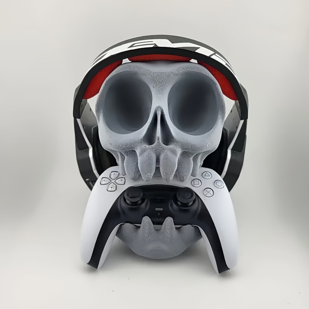 حامل تحكم على شكل جمجمة وحامل  - مراجعة Gaming Accessories Room وسعره