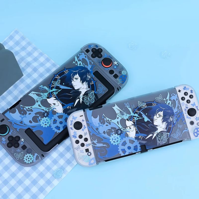 غطاء حماية صلب شبه شفاف بتصميم - مراجعة Gaming Accessories Nintendo وسعره